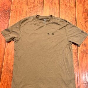 Y2k Oakley Software Men's Brown T-Shirt